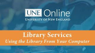 Using the Library from Your Computer