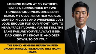 My Brother Called Me a Failure at Dad's Funeral—Then the Lawyer Read the Will