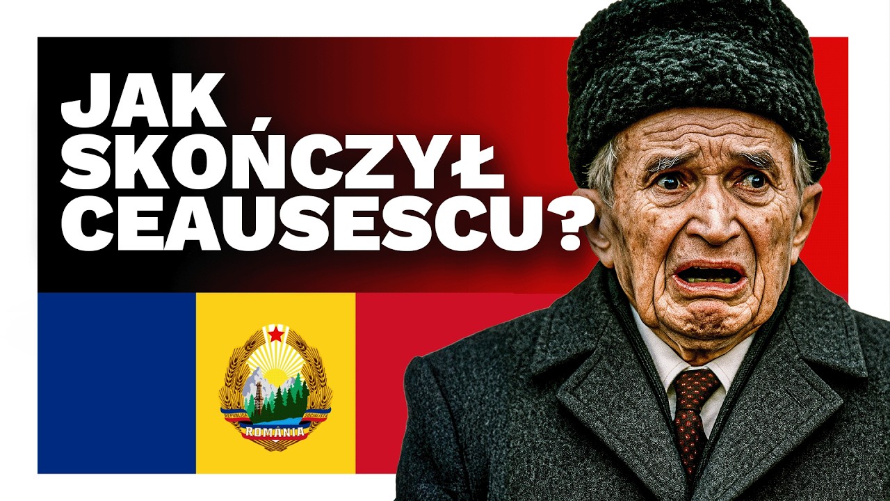 Rozstrzelanie Ceasescu. (Drastyczne sceny). Śmierć dyktatora Rumunii.