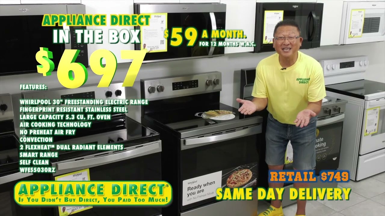 Appliance Direct Year End Clearance Range
