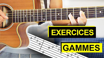 Comment apprendre les gammes à la guitare ?