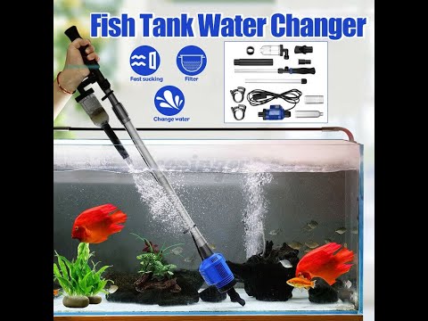 Fish Tank Siphon and Gravel Vacuum - YouTube