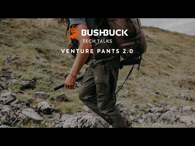 Tech Talk: Bushbuck Venture 2.0 Softshell Pants: Lightweight,  Water-Resistant & Silent 