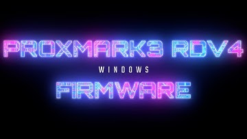 Proxmark3 RDV4 : Update firmware on Windows
