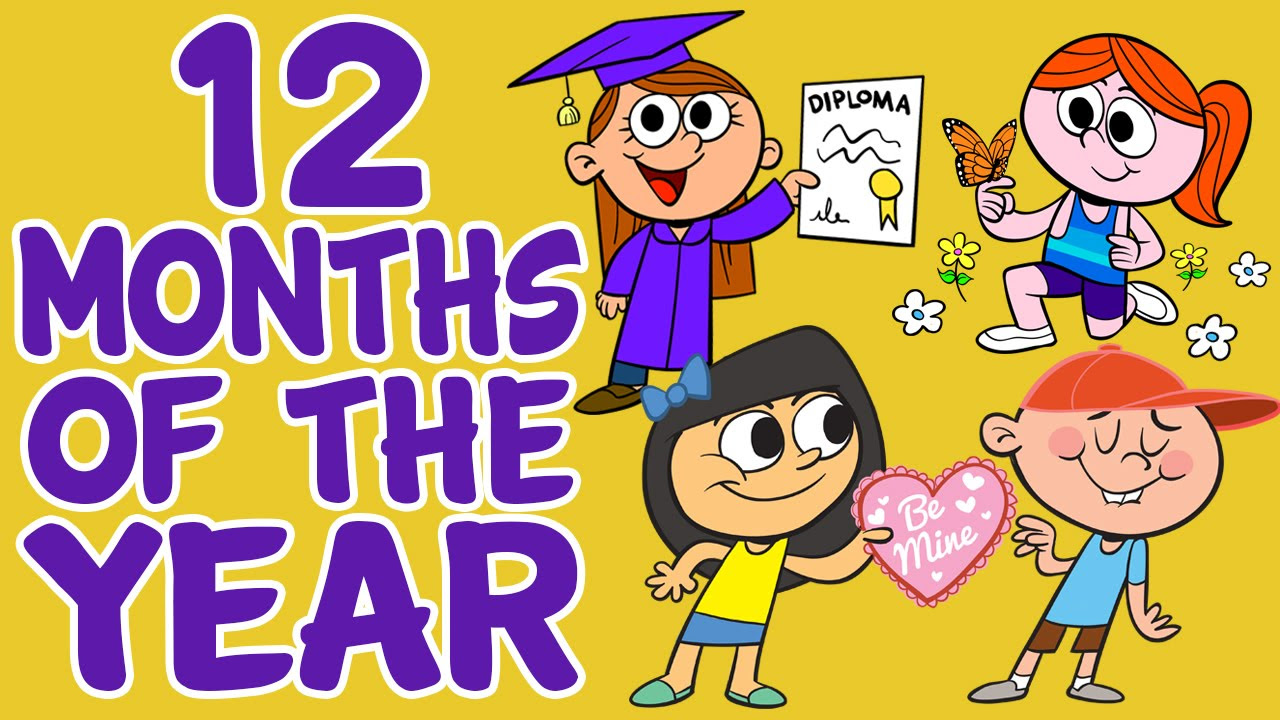 Months of the Year Song   12 Months of the Year   Kids Songs by The Learning Station