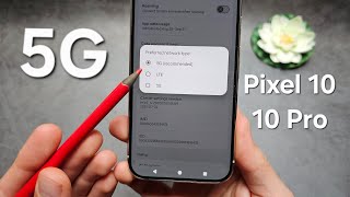 5G on Google Pixel 10 / 10 Pro - How to Turn ON / OFF