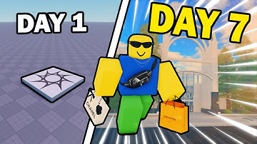 I Made a Roblox Game With ZERO Experience (Week 1)