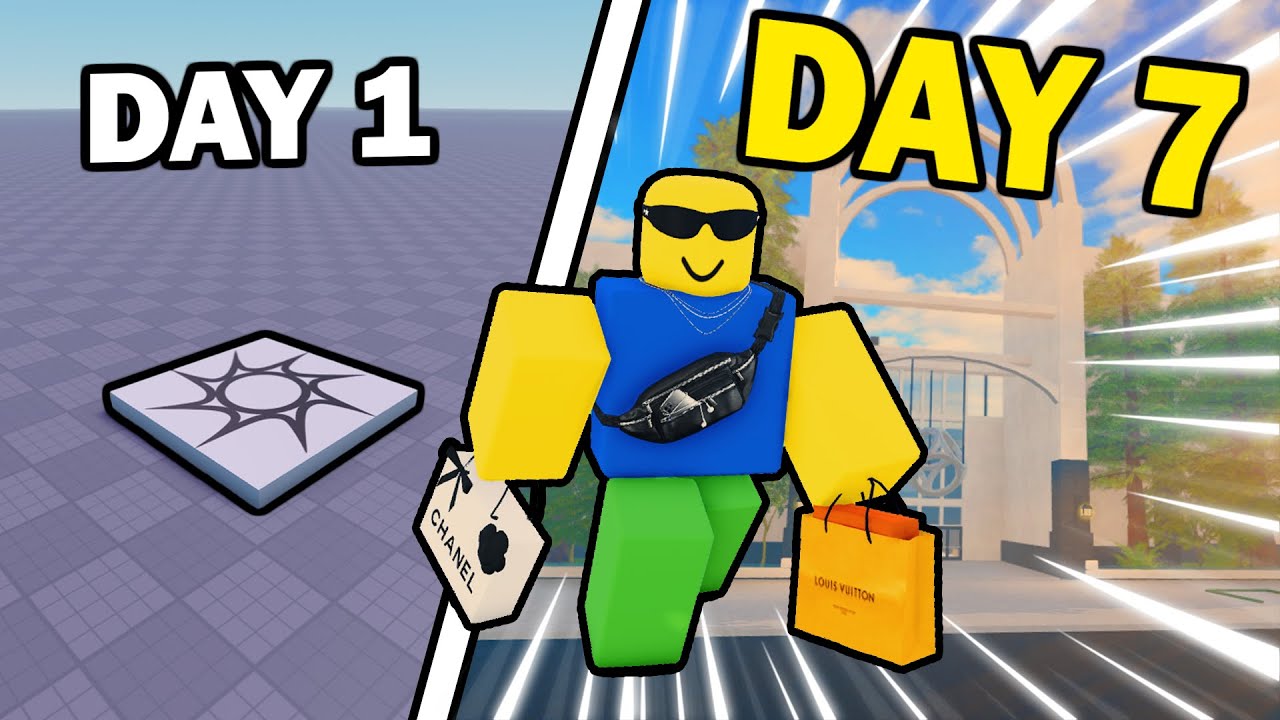I Made a Roblox Game With ZERO Experience (Week 1) - YouTube