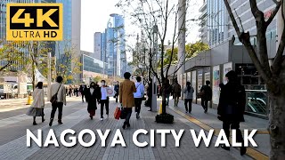 【4K】 NAGOYA JAPAN WALK | 1 Hour Walk in Downtown Nagoya | 名古屋 2022