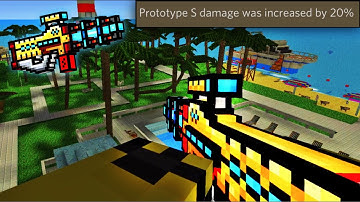 Prototype S got BUFFED! | Pixel Gun 3D