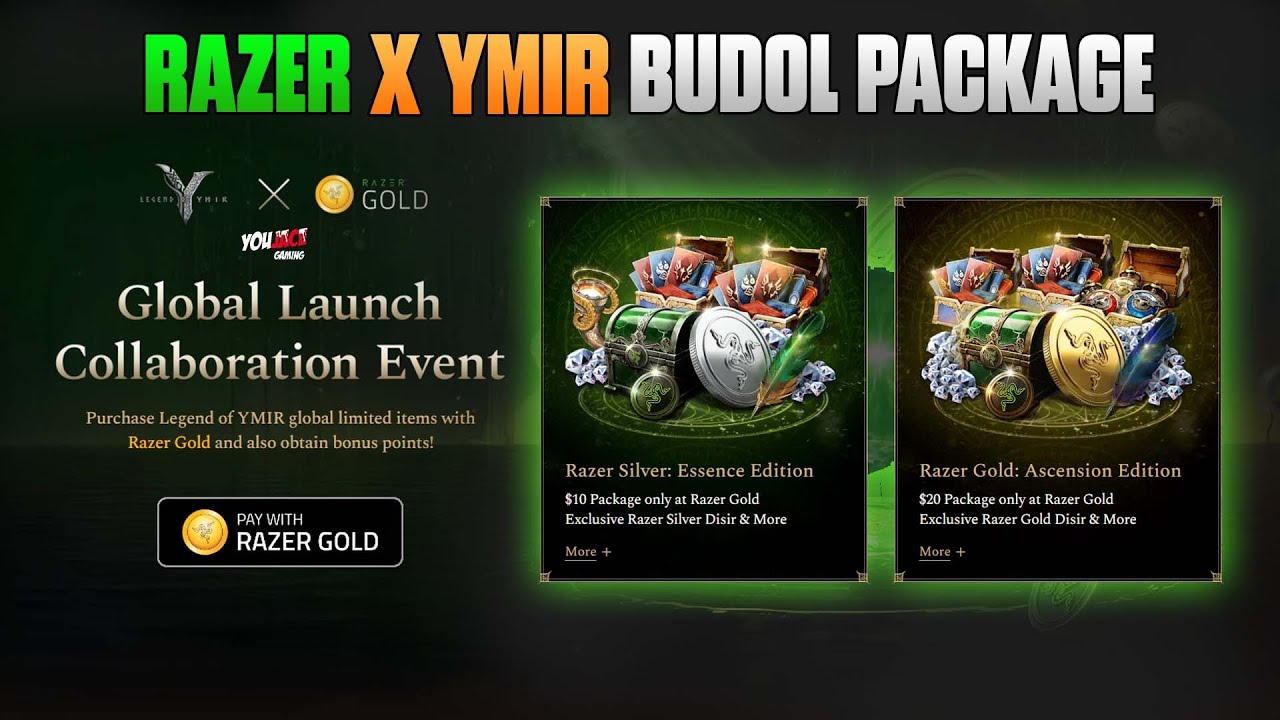 Razer x Ymir BUDOL PACKAGE GET NIYO NA!