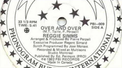Reggie Simms - Over And Over (instrumental)