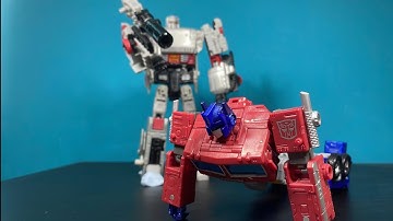 Optimus VS Megatron! | Trailer | Transformers Stop Motion