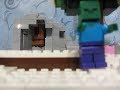 Лего майнкрафт самоделка убежище в горе / Обзор на лего майнкрафт самоделку / Рикул / Lego minecraft