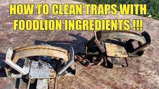 BEST WAY TO CLEAN COYOTE TRAPS!!!