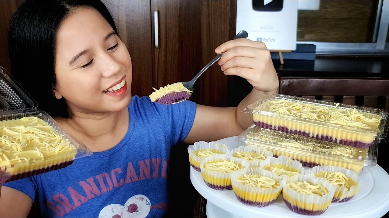 Maraming Camote At Hindi Alam Ang Gagawin? Gawin Nating Masarap Na Ube Camote de Leche Yan!