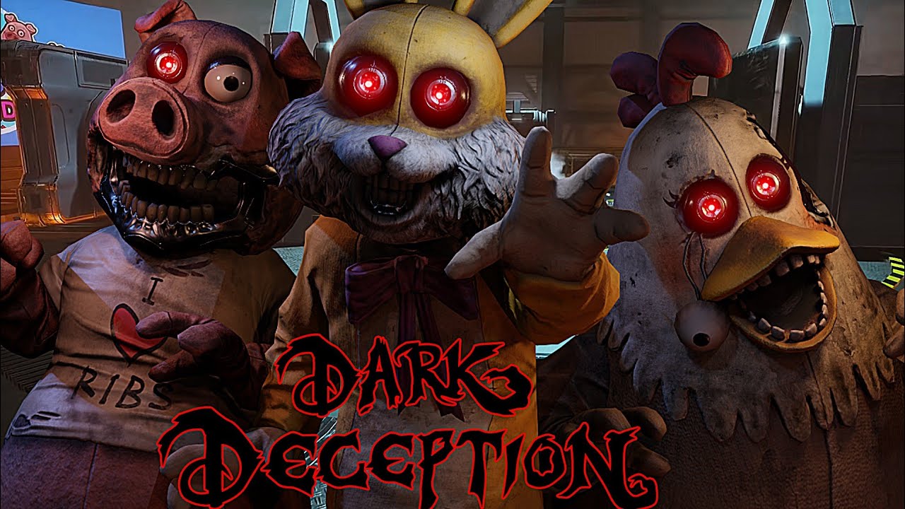 Escaping Evil Animatronics | Dark Deception 7 - YouTube