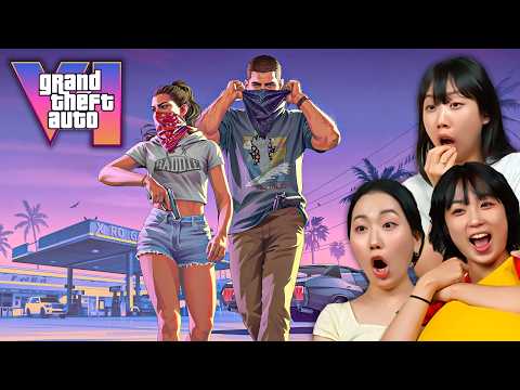Korean Girls React To 'GTA 6 TRAILER & GTA RP' | 𝙊𝙎𝙎𝘾
