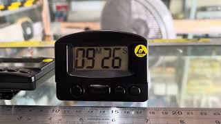 Countdown Kitchen Timer- ESD safe for ESD Protected Area (EPA) for electronics manufacturing