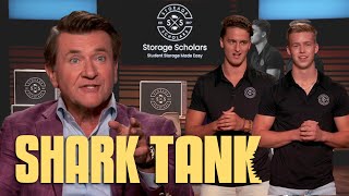 Robert Offers TWICE What Storage Scholars Are Asking For | Shark Tank US | Shark Tank Global