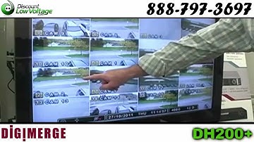 Digimerge DH200 CCTV DVR | Touchscreen Capable | 3G Capable