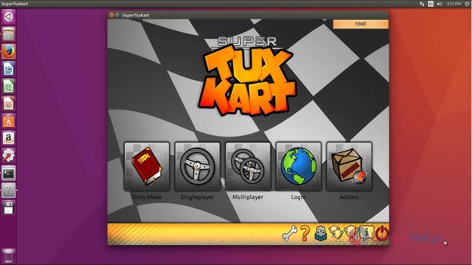 Instalando o game Super Tux Kart no Manjaro