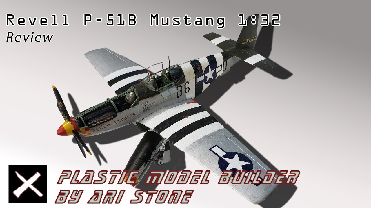 P-51B 1/32 キ83 1/72 s33.1.30.eightman Revell P-51B Mustang 1:32 Review - YouTube
