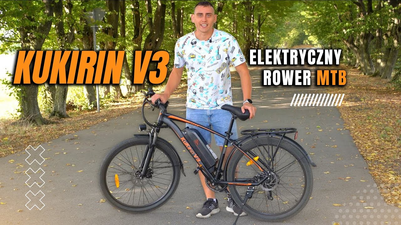 Tani rower elektryczny do 3500 zł Test KuKirin V3 YouTube
