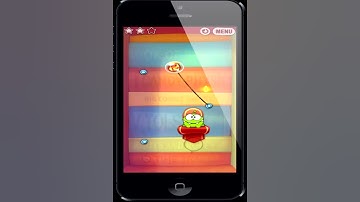 Cut the Rope: Experiments 3 Star Walkthrough Level 1-4 | WikiGameGuides