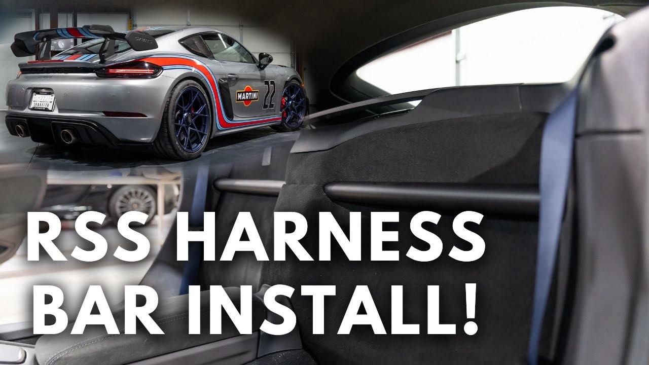 How To Install Harness Bar on Cayman GT4RS YouTube