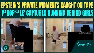 Epsteins Most Shocking Video Pdople Epstein Chases Little Girls In Kitchen Epstein Scandal