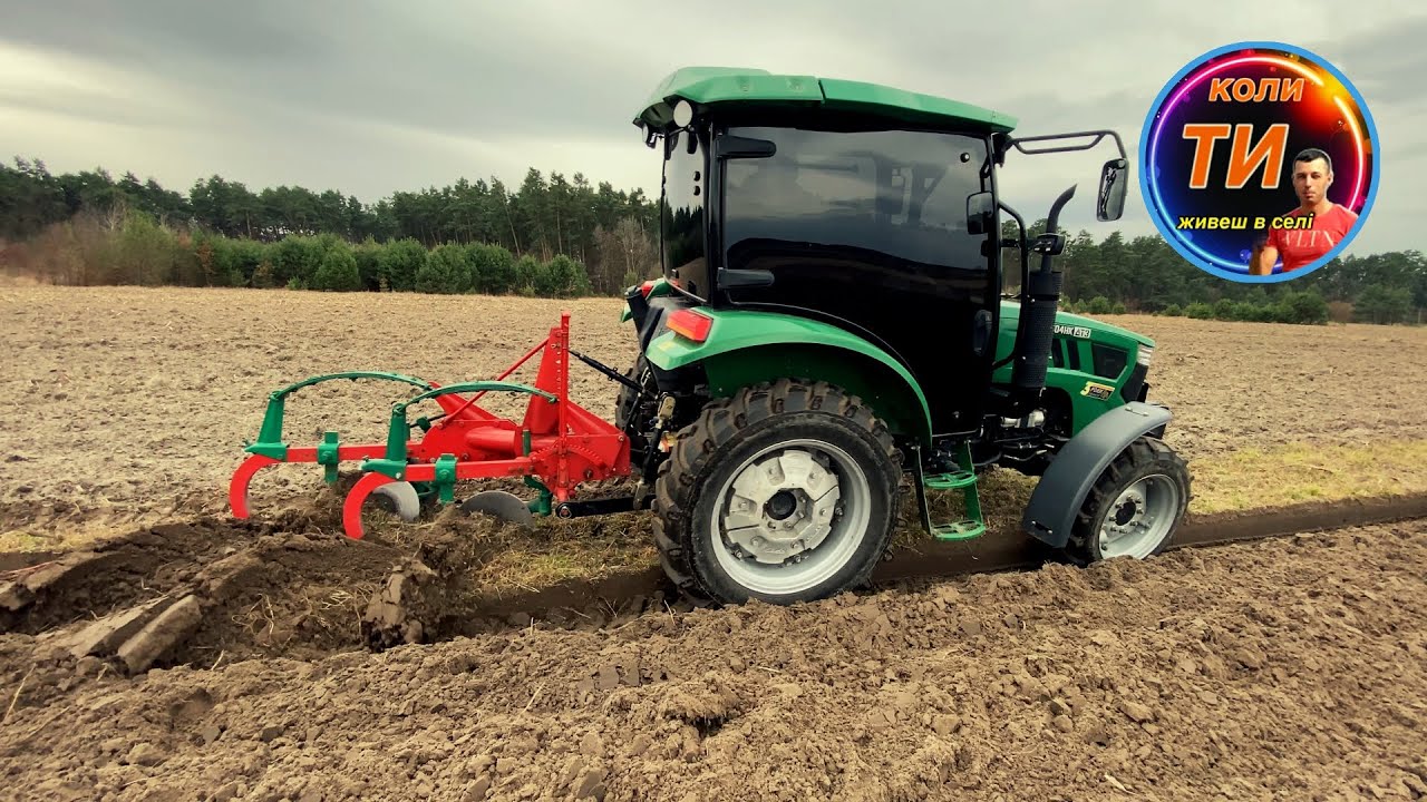 Перша оранка 2025 з оновленим Kverneland 2-40 та ДТЗ 5504НК💪🇺🇦