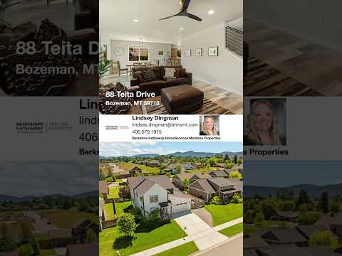 88 Teita Drive, Bozeman, MT home video tour