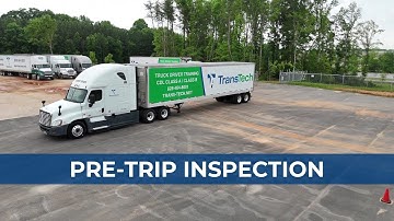 Class A CDL Pre-Trip Inspection