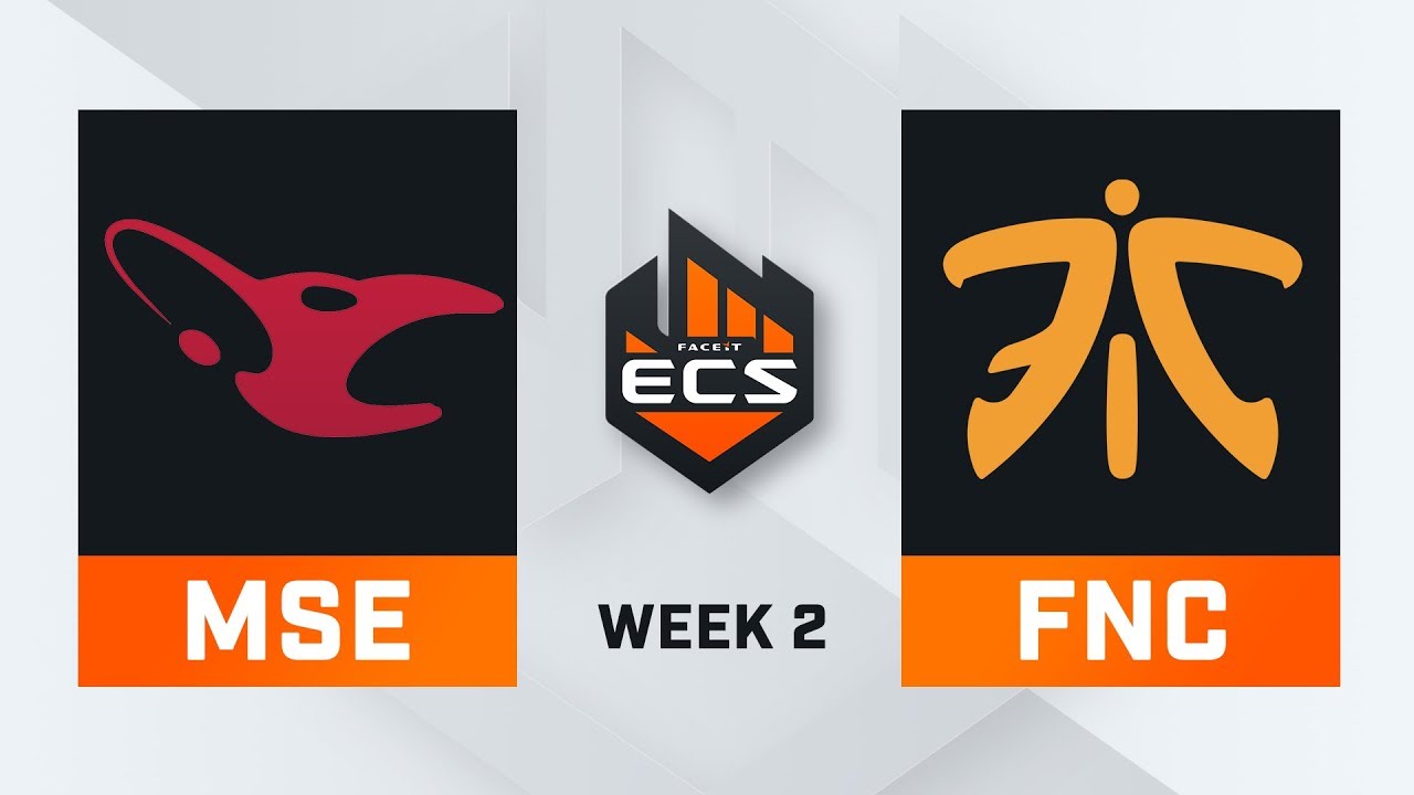 Mousesports vs Fnatic - Map 1 - Dust 2 (ECS Season 7 - Week 2 - DAY1)