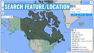 Leafmap New Feature - Search Features From Vector Data Layers