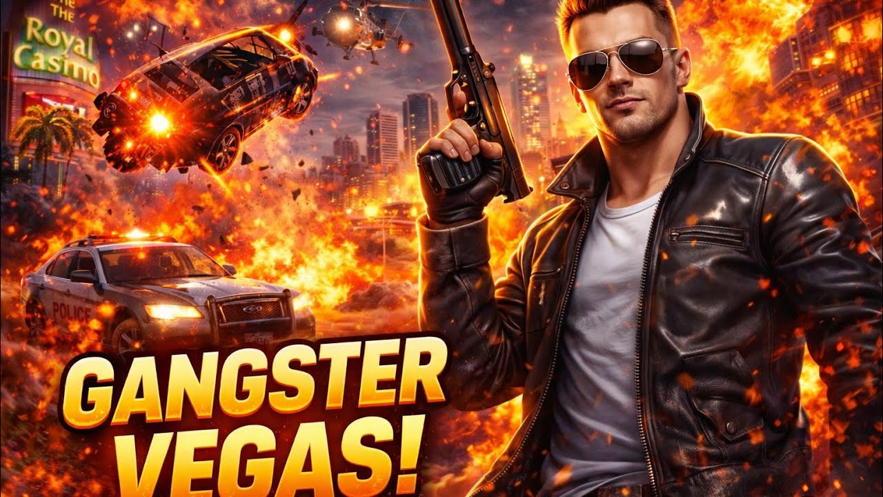 Gangster Vegas Gameplay Hindi | Open World Mafia Action Game 🔥