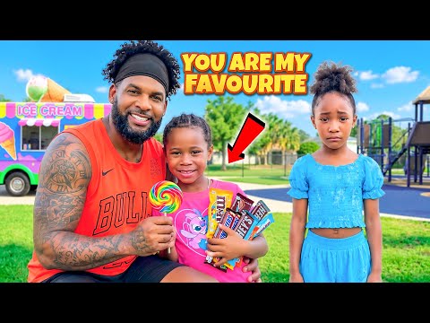 DAD Chooses Favorite Daughter,💔Sibling Gets SAD