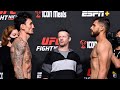 UFC Vegas 42: Weigh-in Faceoffs