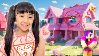 PETUALANGAN SAMANTHA BONGKAR SECRET DI MINECRAFT !! KOMPILASI VIDEO screenshot 5