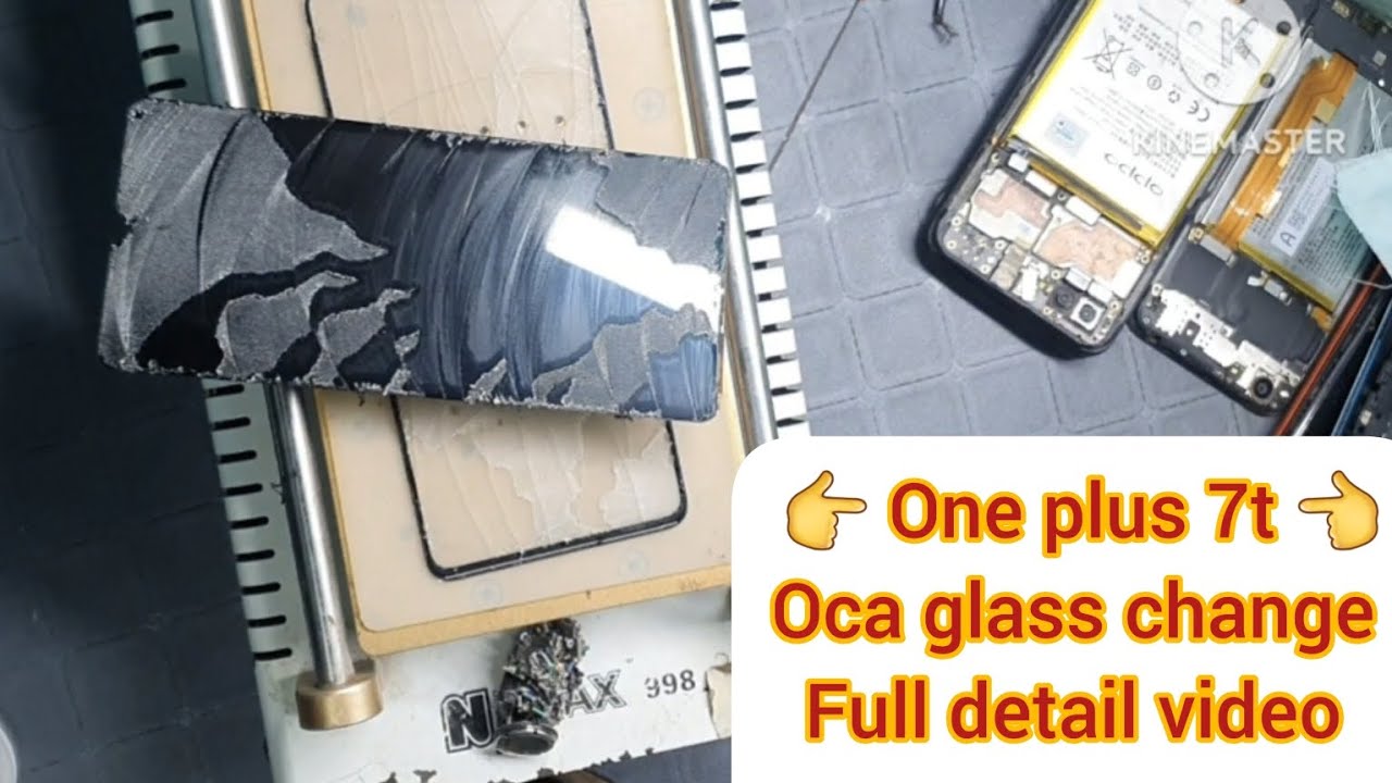 OnePlus 7t  glass change 