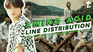 [BONUS VIDEO] NCT 127 'Amino Acid' - Line Distribution (Color Coded Bars)