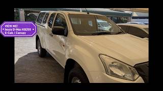 Isuzu KB250 D Max, H/O Ex CAB, 49 000km, Full Service History, Canopy, (2021) (Preowned) R349 950