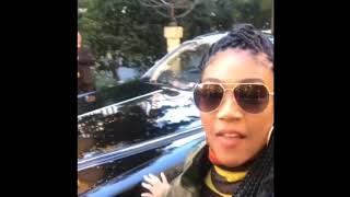 Tiffany Haddish Gets Pampered With A Rolls Royce After Amazing Book Sales!!