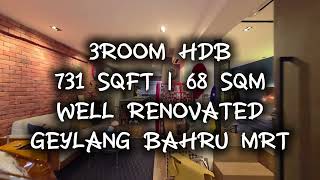 (For Sale) 93 Geylang Bahru 3Room HDB 731sqft | 68sqm