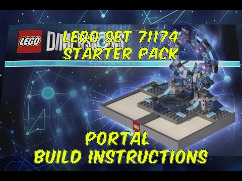 Lego Dimensions - Toy Pad Portal - Build Instructions 71174