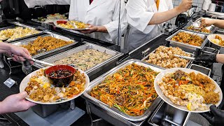 Amazing $9 AllYOUCANEAT Chinese food buffet in Korea  Korean street food