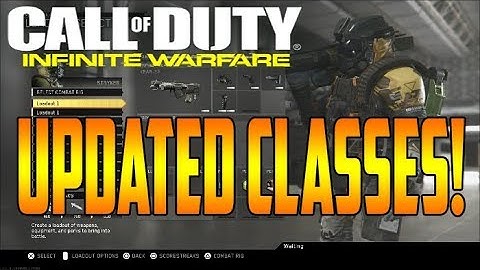 Cod Infinite Warfare - UPDATED COMPETITIVE CLASS SETUP FOR UMG / GB SnD (8/27/2017)