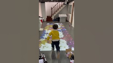 Update interactive floor software with video display function