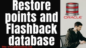 Oracle Concepts  01: Restore points and Flashback database || Normal vs Guaranteed restore points.